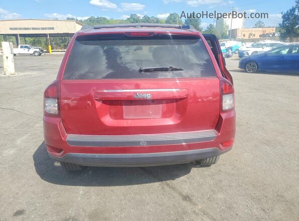 1C4NJCBA1GD738225 2016 JEEP COMPASS Красный Вид сзади