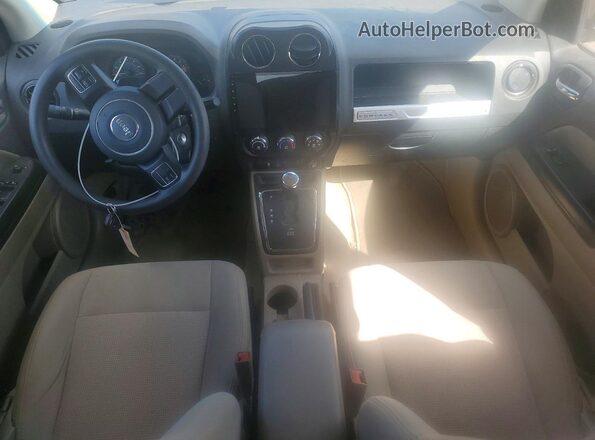 1C4NJCBA1GD738225 2016 JEEP COMPASS Красный Вид панели приборов