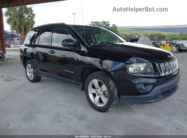 1C4NJCBA2HD124267 2017 JEEP COMPASS Черный Передняя правая четверть