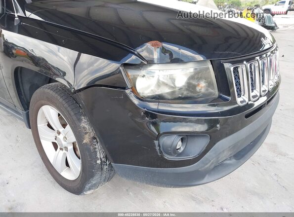 1C4NJCBA2HD124267 2017 JEEP COMPASS Черный Вид задней части салона