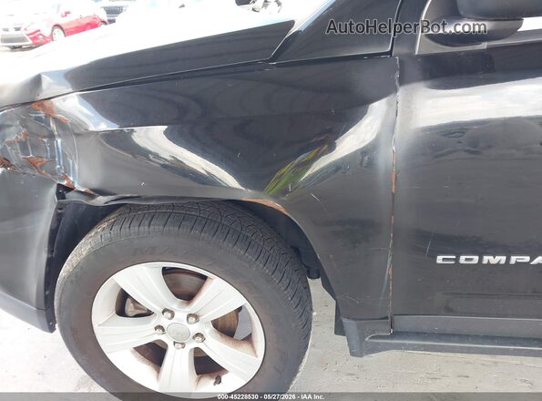 1C4NJCBA2HD124267 2017 JEEP COMPASS Черный Вид щитка приборов