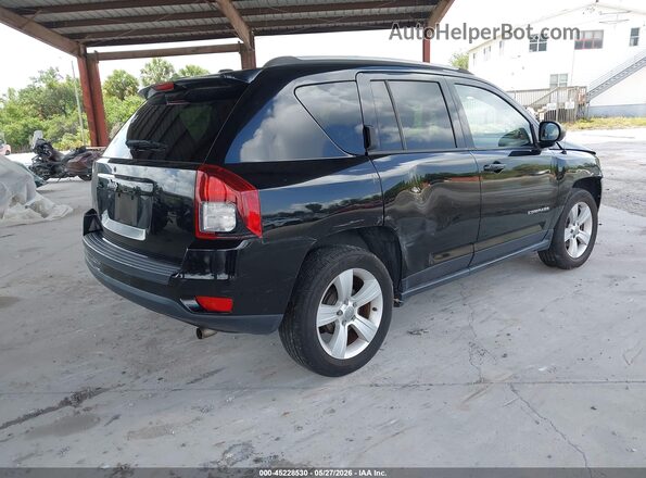 1C4NJCBA2HD124267 2017 JEEP COMPASS Черный Задняя правая четверть