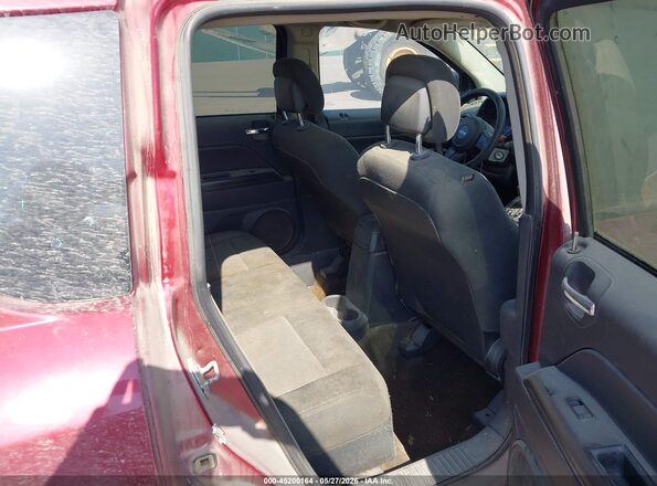 1C4NJCBA3GD681574 2016 JEEP COMPASS Red Widok naklejki z numerem VIN