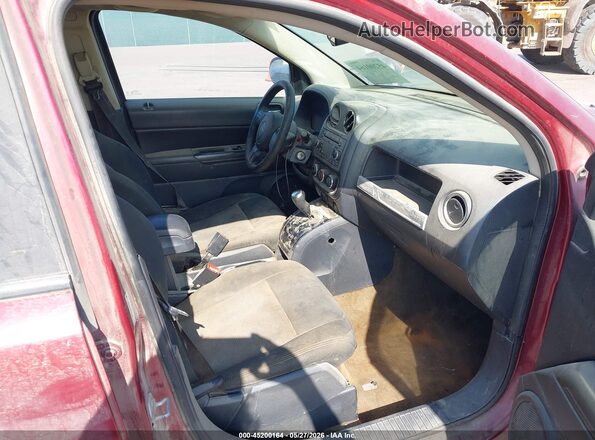 1C4NJCBA3GD681574 2016 JEEP COMPASS Red Widok wnętrza z przodu