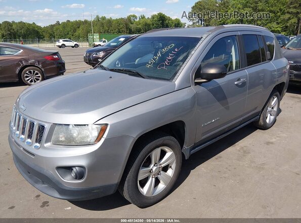 1C4NJCBA4GD553764 2016 JEEP COMPASS Серый Вид спереди