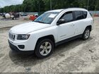 2017 Jeep Compass Sport Fwd White vin: 1C4NJCBA4HD123976