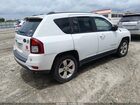 2017 Jeep Compass Sport Fwd White vin: 1C4NJCBA4HD123976