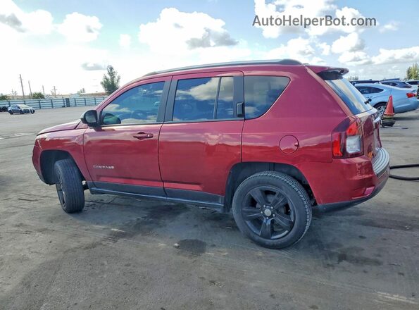 1C4NJCBA6HD147745 2017 JEEP COMPASS Красный Задняя левая четверть