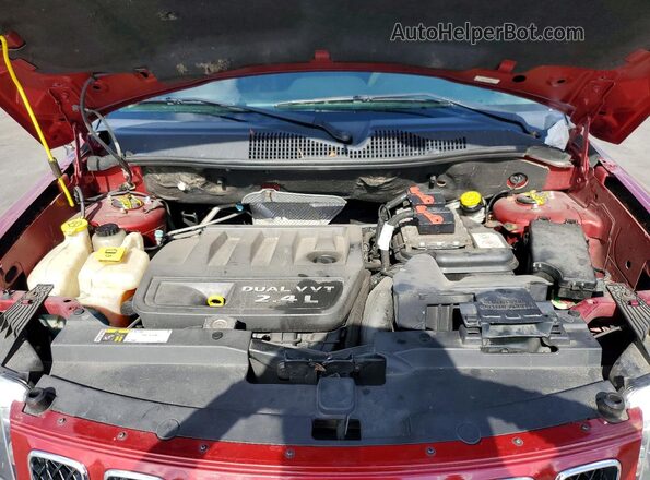 1C4NJCBA6HD147745 2017 JEEP COMPASS Красный Вид подкапотного пространства