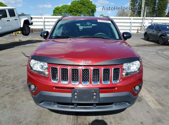 1C4NJCBA6HD147745 2017 JEEP COMPASS Красный Вид спереди
