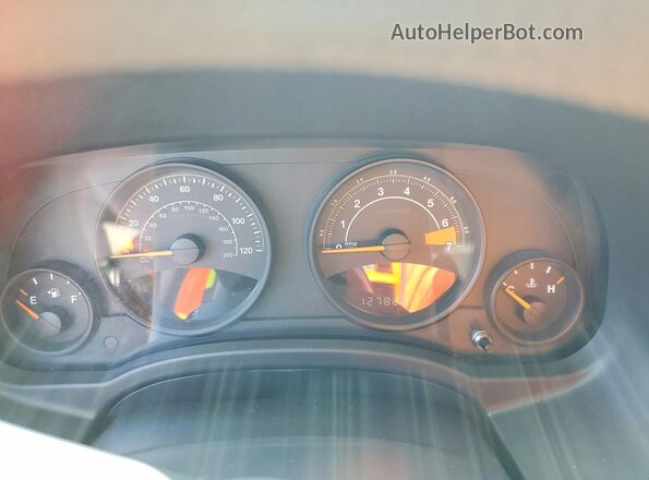 1C4NJCBA6HD147745 2017 JEEP COMPASS Красный Вид щитка приборов