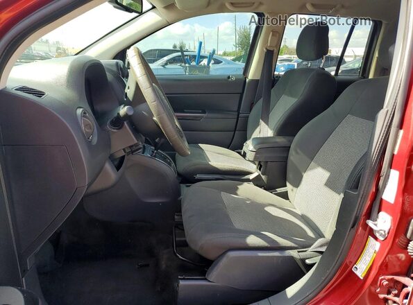 1C4NJCBA6HD147745 2017 JEEP COMPASS Красный Вид салона спереди