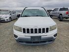 2016 Jeep Compass Sport White vin: 1C4NJCBA7GD665197
