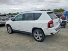 2016 Jeep Compass Sport White vin: 1C4NJCBA7GD665197