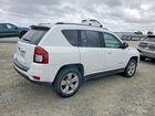 2016 Jeep Compass Sport White vin: 1C4NJCBA7GD665197