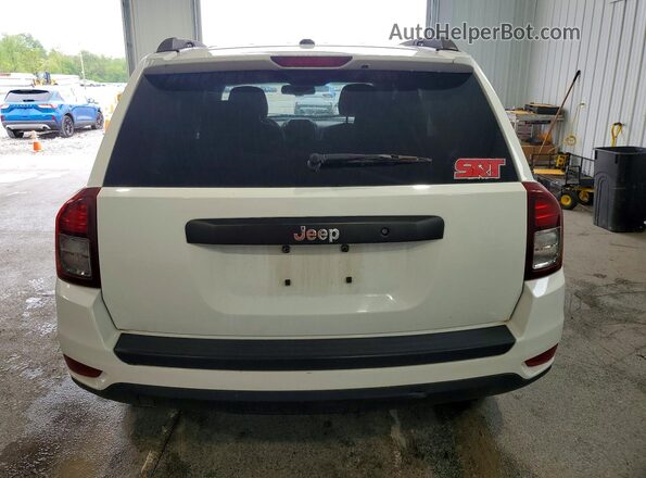 1C4NJCBA8HD185302 2017 JEEP COMPASS Белый Вид сзади