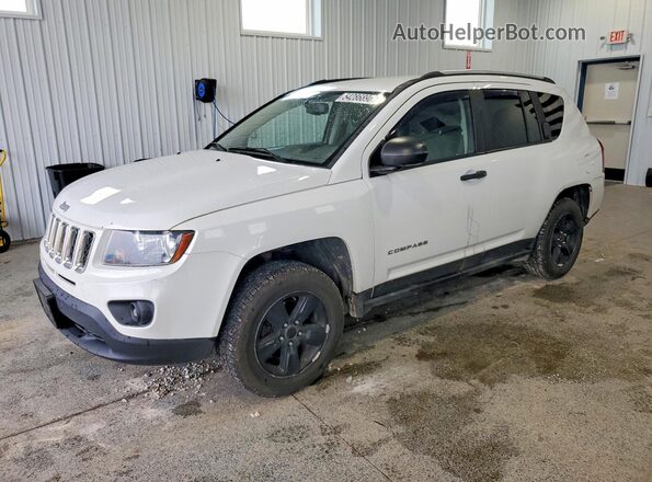 1C4NJCBA8HD185302 2017 JEEP COMPASS Белый Передняя левая четверть