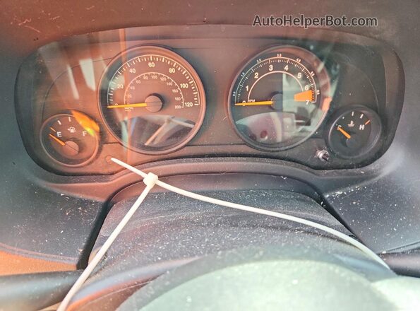 1C4NJCBA9GD568437 2016 JEEP COMPASS Blue Vista del cuadro de instrumentos