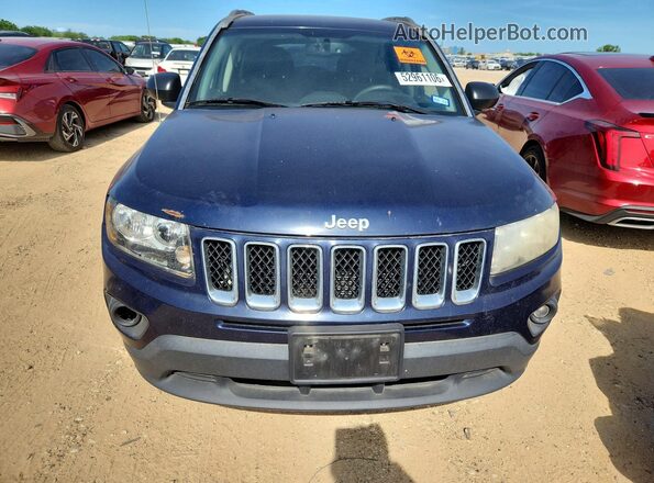 1C4NJCBA9GD568437 2016 JEEP COMPASS Blue Vista frontal