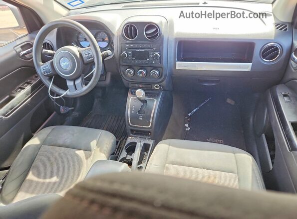 1C4NJCBA9GD568437 2016 JEEP COMPASS Blue Vista del salpicadero