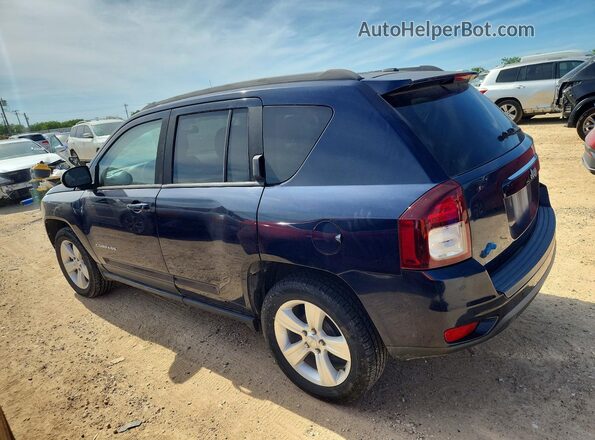 1C4NJCBA9GD568437 2016 JEEP COMPASS Blue Trasero izquierdo