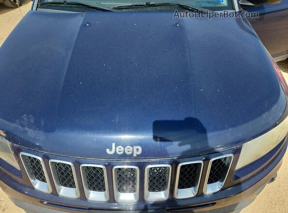 1C4NJCBA9GD568437 2016 JEEP COMPASS Blue Vista interior trasera