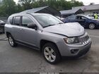 2016 Jeep Compass Sport Silver vin: 1C4NJCBA9GD720815