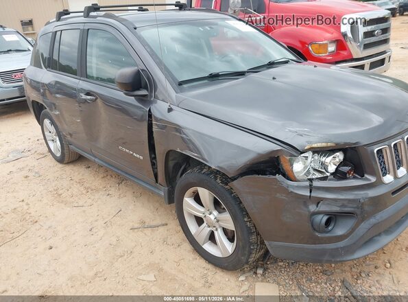 1C4NJCBAXGD666103 2016 JEEP COMPASS Серый Вид спереди