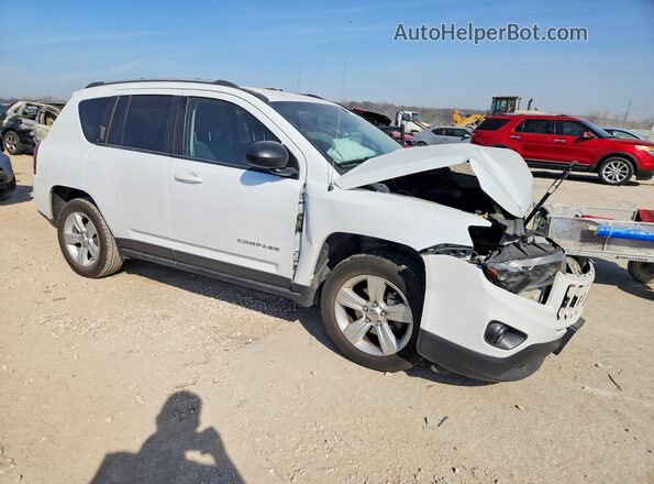 1C4NJCBAXHD147649 2017 JEEP COMPASS White წინა მარჯვენა