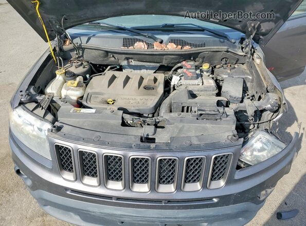 1C4NJCBB6GD683683 2016 JEEP COMPASS Серый Вид задней части салона