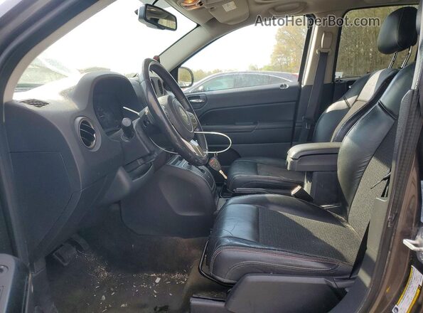 1C4NJCBB6GD683683 2016 JEEP COMPASS Серый Вид салона спереди