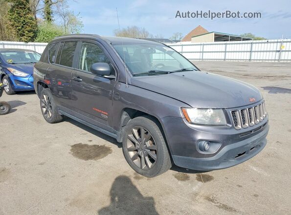 1C4NJCBB6GD683683 2016 JEEP COMPASS Серый Передняя правая четверть