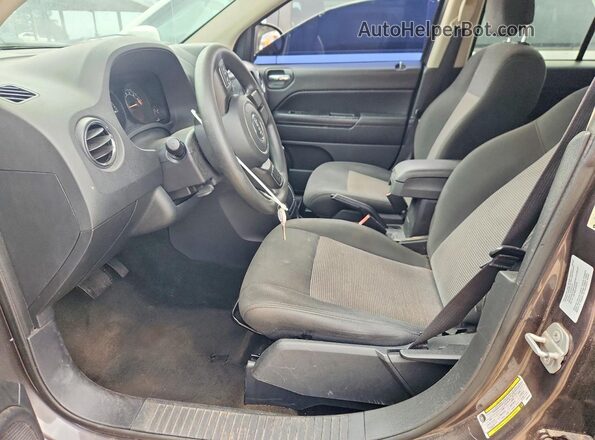 1C4NJCBB7GD548454 2016 JEEP COMPASS Серый Вид салона спереди