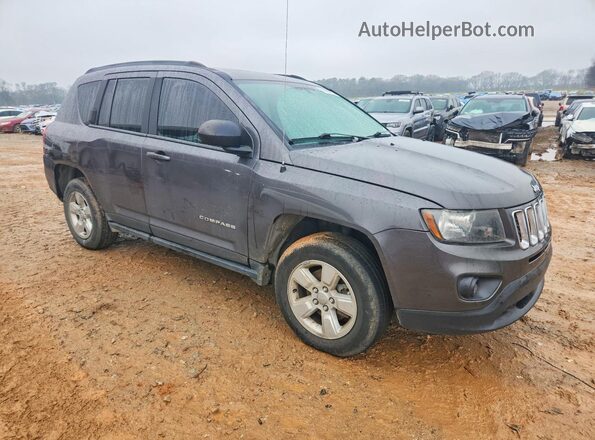 1C4NJCBB7GD548454 2016 JEEP COMPASS Серый Передняя правая четверть