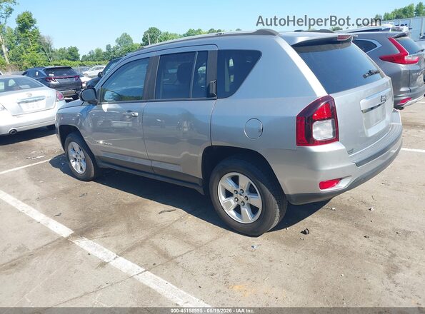 1C4NJCBB8GD765026 2016 JEEP COMPASS Серебряный Задняя левая четверть