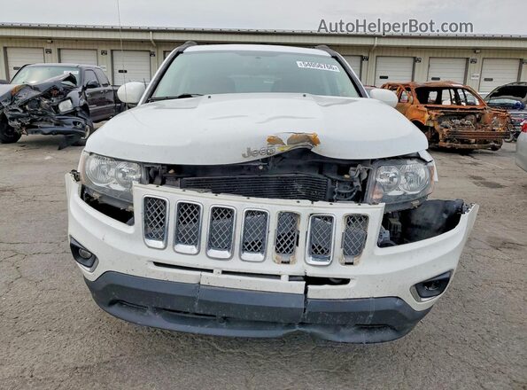 1C4NJCEA3HD118098 2017 JEEP COMPASS White Widok z przodu