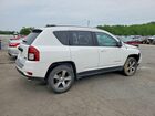2017 Jeep Compass Latitude White vin: 1C4NJCEA3HD118098