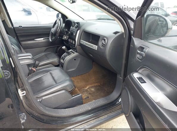 1C4NJCEA4GD643282 2016 JEEP COMPASS Black Widok wnętrza z przodu