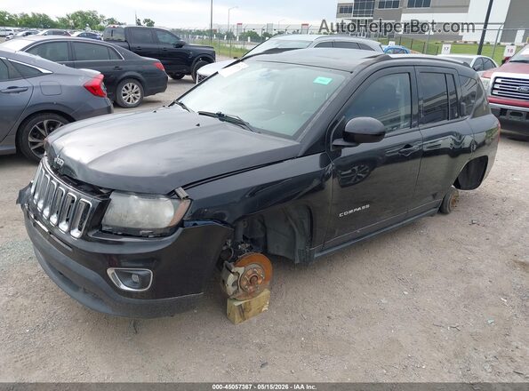 1C4NJCEA4GD643282 2016 JEEP COMPASS Black Przód lewy