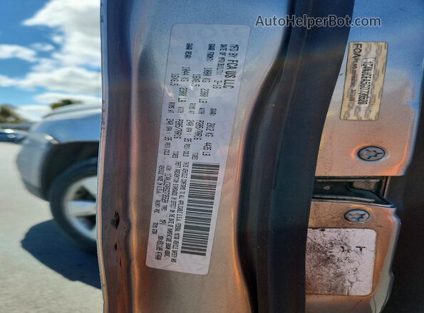 1C4NJCEA5GD735520 2016 JEEP COMPASS Silver Widok naklejki z numerem VIN