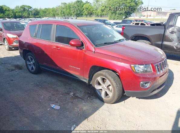 1C4NJCEA6GD804781 2016 JEEP COMPASS Burgundy Przód prawy