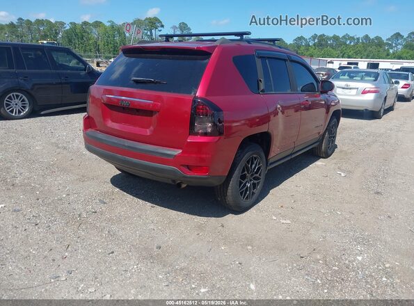 1C4NJCEA7GD666250 2016 JEEP COMPASS Красный Задняя правая четверть