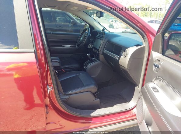 1C4NJCEA7GD666250 2016 JEEP COMPASS Красный Вид салона спереди