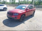 2016 Jeep Compass Latitude Красный vin: 1C4NJCEA7GD666250