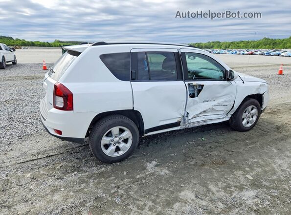 1C4NJCEA8HD212901 2017 JEEP COMPASS Белый Задняя правая четверть