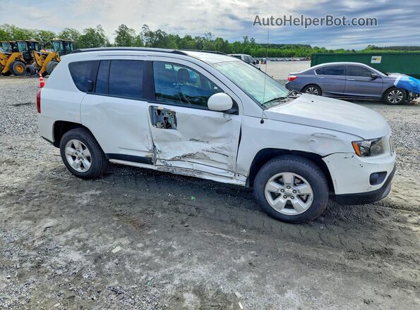1C4NJCEA8HD212901 2017 JEEP COMPASS Белый Передняя правая четверть