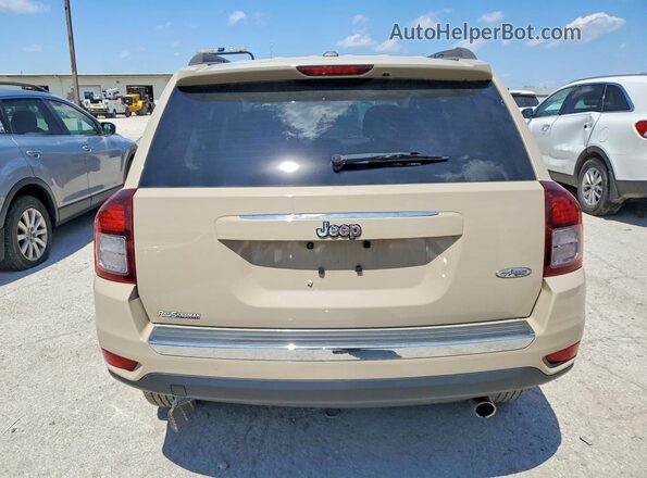 1C4NJCEA9GD785059 2016 JEEP COMPASS Бежевый Вид сзади