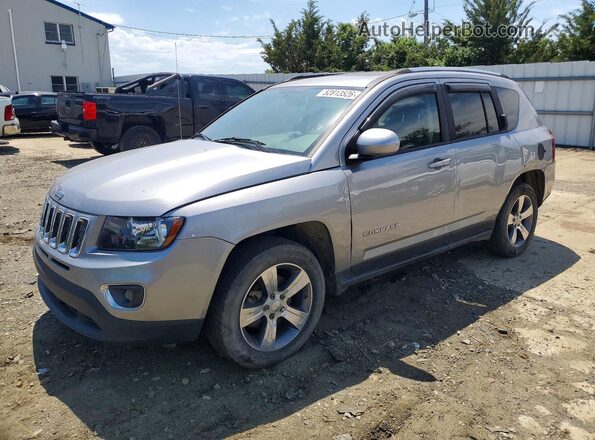 1C4NJCEAXHD125940 2017 JEEP COMPASS Серебряный Передняя левая четверть
