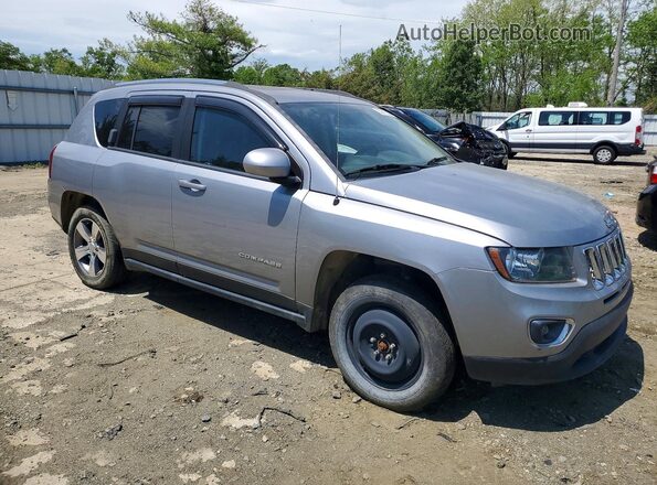 1C4NJCEAXHD125940 2017 JEEP COMPASS Серебряный Передняя правая четверть