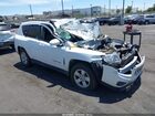 2017 Jeep Compass Latitude Fwd White vin: 1C4NJCEB2HD198745